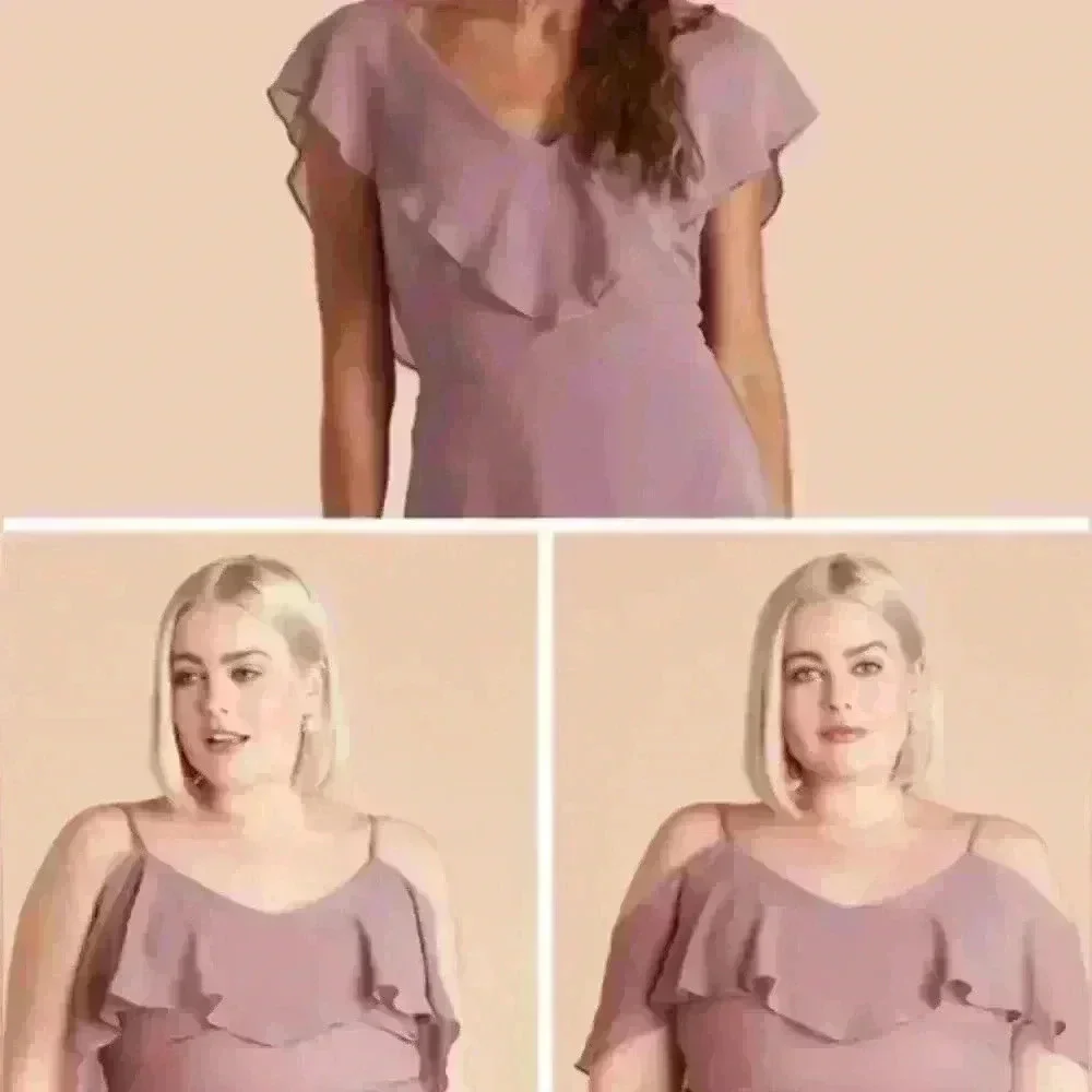 Birdy Grey Sage Bouquet Jane Convertible Bridesmaid Dress Size XS